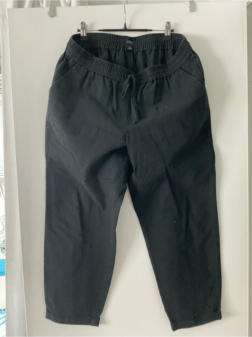 Blackliz Claiborne  Drawstring Casual linen Pants